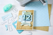 Sizzix Thinlits By 49 & Market - This or That 2 inch Numbers